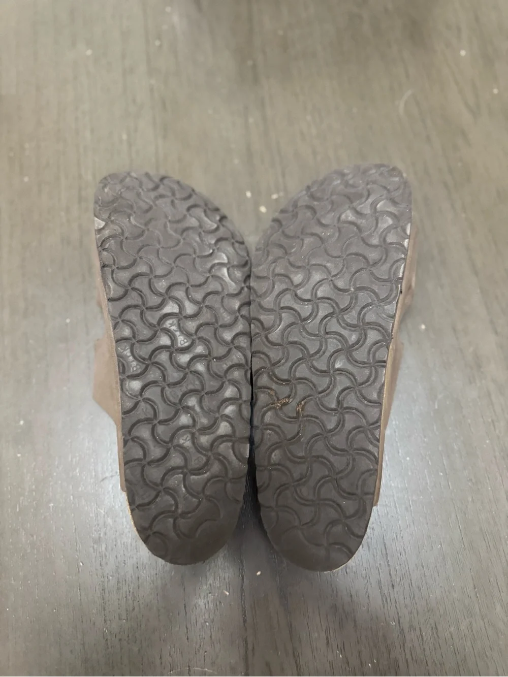 Birkenstock Arizona Birko-Flor Sandal, Brown, Size EU 43 US M 10